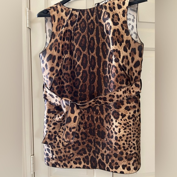 Dolce & Gabbana Dresses & Skirts - Dolce & Gabbana Leopard Print Mini Dress /tunic matching black pants
 new $1795